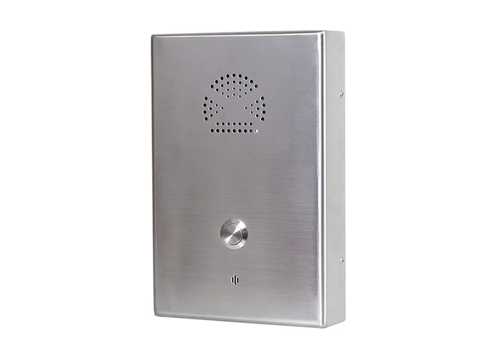 China Anti Vandal Elevator Emergency Phone Call Box Stainless Steel Elevators Intercom Type factory