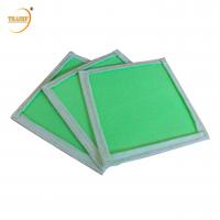 Quality Synthetic Fiber Air Conditioning G4 HVAC Air Filter 80% RH for sale