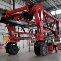 Quality Customized Electric Container Lift Trailer , 70T Straddle Carrier Crane for sale