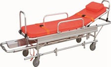 Quality 50cm Portable Gurney Folding Ambulance Stretcher 30 Deg For Clinic for sale