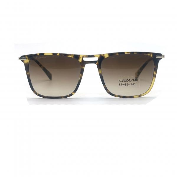 Quality SUN002 Acetate Frame Sunglasses with high elasticity stainless steel temples for sale