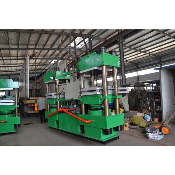 Quality PLC Double Station Rubber Hydraulic Vulcanizing Machine for sale