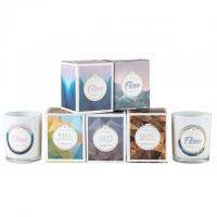 China HOT Selling scented candles &amp; reed diffuser fragrance gift set with glass bottle factory