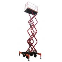 Quality 8 Meters Platform Hydraulic Mobile Scissor Lift with Loading Capacity 450Kg for sale