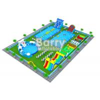 China Professional Inflatable Water Park Business Plan / Water Park Design Build factory