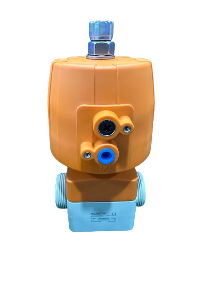 Quality PN 10 Plastic Pneumatic Actuated Diaphragm Valve For Chemical Process for sale