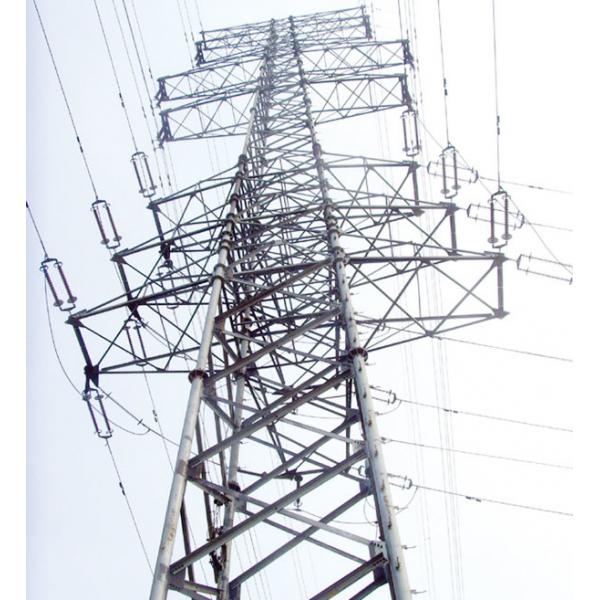 Quality 10 - 100M Lattice Steel High Voltage Transmission Towers for sale