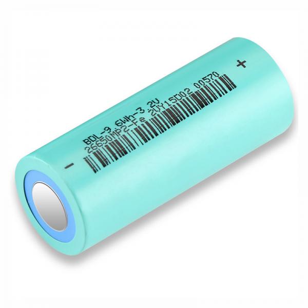 Quality 3.2v 3200mAh 26650 Lifepo4 Cylindrical Cells For Robots Solar UPS for sale