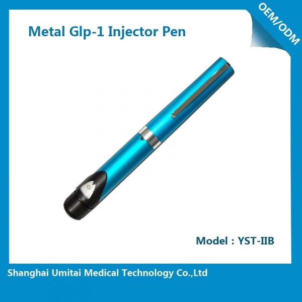 Quality Customized Hgh Injection Pen Blue Insulin Pen For Liquid Medicine Injection for sale