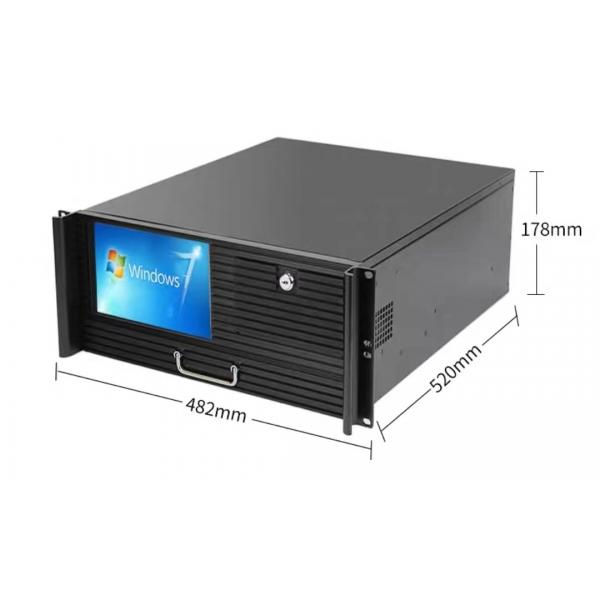Quality Personal Industrial Rackmount PC Intel Core I7 / i5 / i3 20kg Weight MSATA Storage for sale
