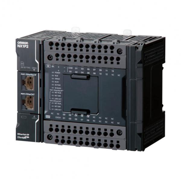 Quality 2 MB Omron PLC NX Module NX1P2-9024DT Machine Automation Controller for sale