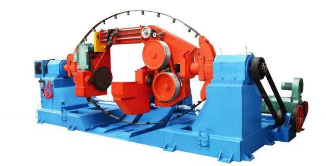 China 1250mm Arch Type Cable Stranding Machine Aluminum Copper Wire Bunching Machine factory