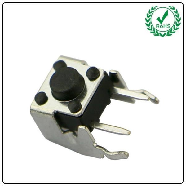 Quality 6*6 Tact Switch With Bracket Side-DIP Tactile Switch for sale