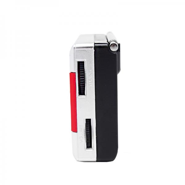 Quality Two Band Pocket AM FM Radio Speaker 23mm Plastic With Earphone Jack for sale