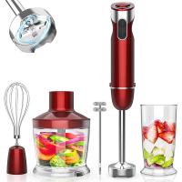 Quality 12-speed turbo mode splashproof stick hand blender with 304 stainless steel for sale