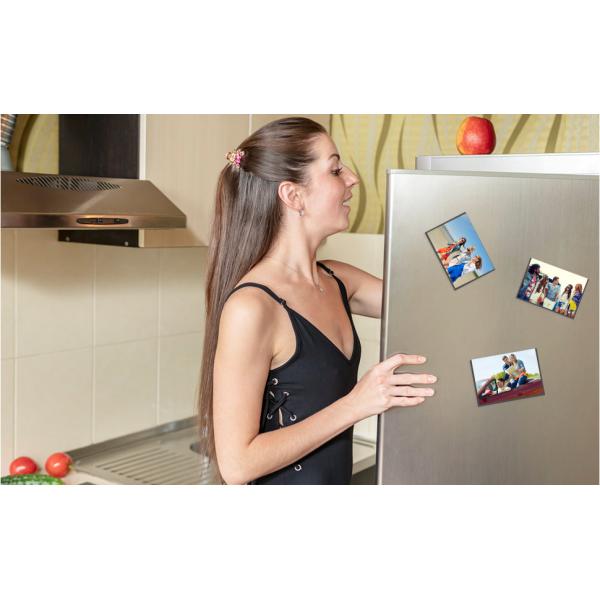 Quality Rectangular Strong Black Magnetic Photo Sleeves For Refrigerator Hanging for sale