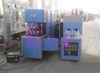 China Semi Automatic 1000BPH Bottle Blowing Machine For Round Plastic Bottle factory