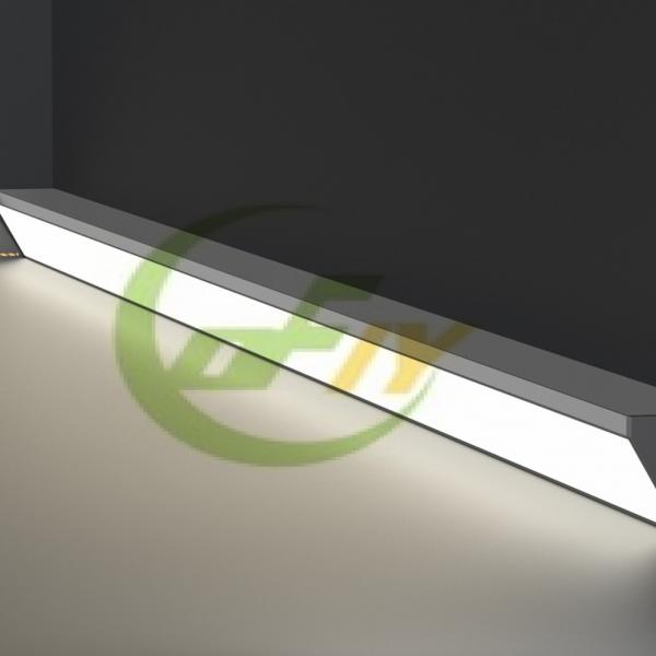 Quality Aluminium LED Strip Corner Profile Anodized 16*20mm Surface Mounted For Lighting for sale