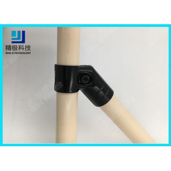 Quality 45 Degree Angled Pipe Connector Flexible Pipe Joint For Diy Pipe Rack HJ-9 for sale