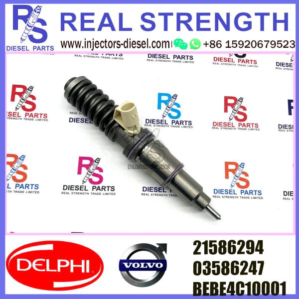 Quality VOLVO 2pin injector21586294 03586247  3586247  Diesel pump Injector DELPHI BEBE4C10001 forVOLVO 9.0 LITRE TRUCK for sale
