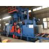 China Industrial Automatic Blasting Machine , Abrasive Blasting Equipment Roller Conveying Pass Through factory