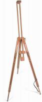 China Lightweight Wooden Tripod Easel Tripod Stand , Durable Painting Display Easel For Drawing factory
