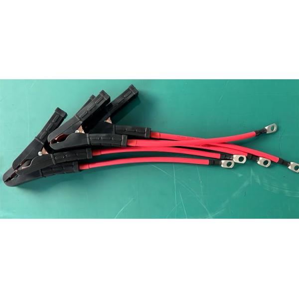 Quality 100A Crocodile Clip Battery Wire Harness High Temperature Resistant Flame Retardant for sale
