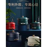China Electric Dual Pot Steamboat Non Stick Hot Pot With Divider 5L 1300W factory
