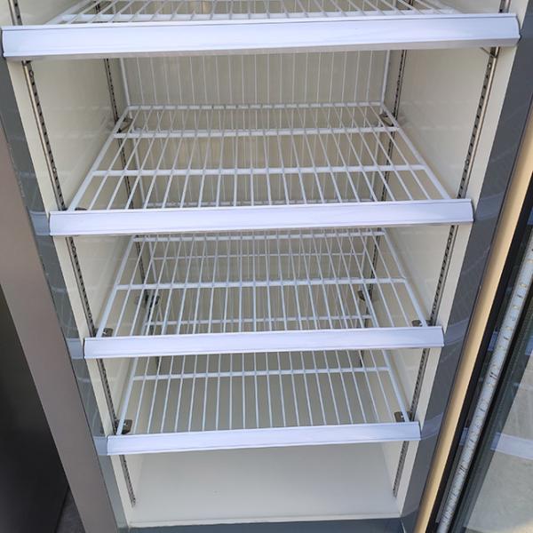 Quality Glass Front Upright Freezer / Glass Door Freezer Merchandiser Environmentally for sale