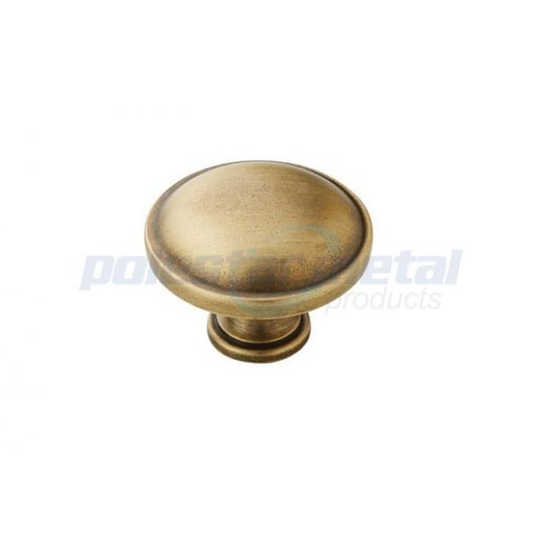 Quality Satin Nickel Zinc Alloy Mushroom Kitchen Cabinet Knobs And Handles 1 1/4" for sale