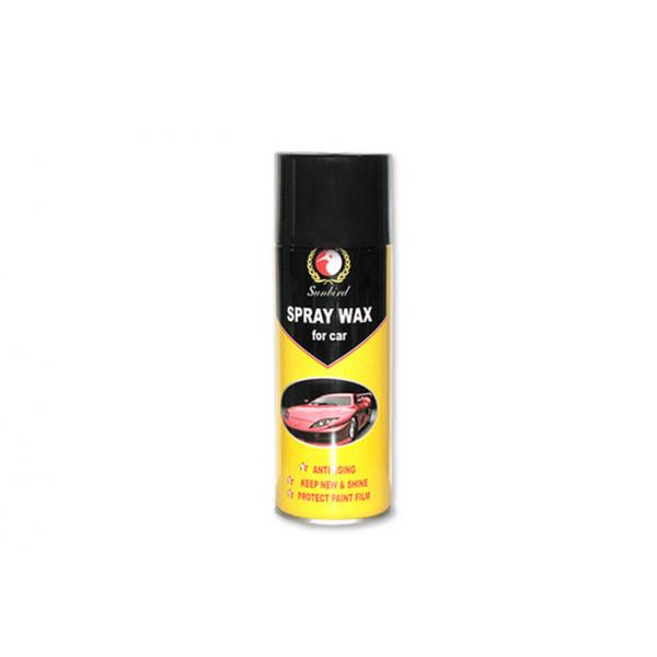 Quality Soft Automotive Cleaning Products , Leather / Car Tire Polish Auto Spray Wax for sale