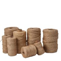 China 1mm-20mm Colored Jute Twine ISO9001 Eco Friendly 6mm Jute Rope factory