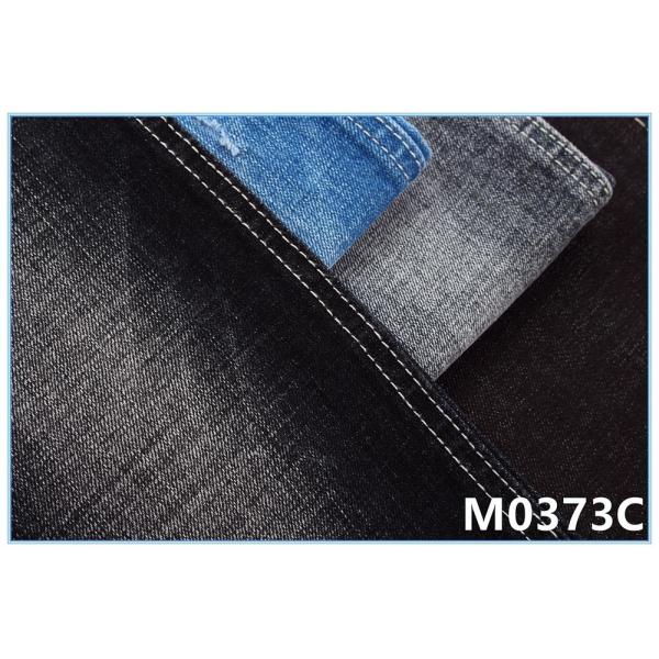 Quality Dark 10.8oz 74% Ctn 25% Poly 1% Spx Stretch Cotton Polyester Denim Fabric for sale