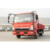 China Red HOWO Light Truck , Light Duty Commercial Trucks 4x2 5 Ton Capacity factory