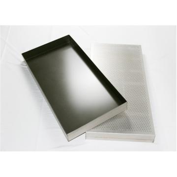 Quality Aluminum Steel PTFE 600x400x30mm Non Stick Baking Sheet for sale