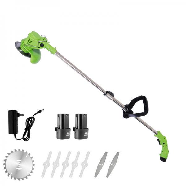 Quality DC 12V Electric String Trimmer , 8500 RPM Battery Operated Weed Eater With Blades for sale