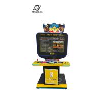 China 80W Arcade Video Game Cabinet Yellow Classic Sports Fighter Game Machine factory