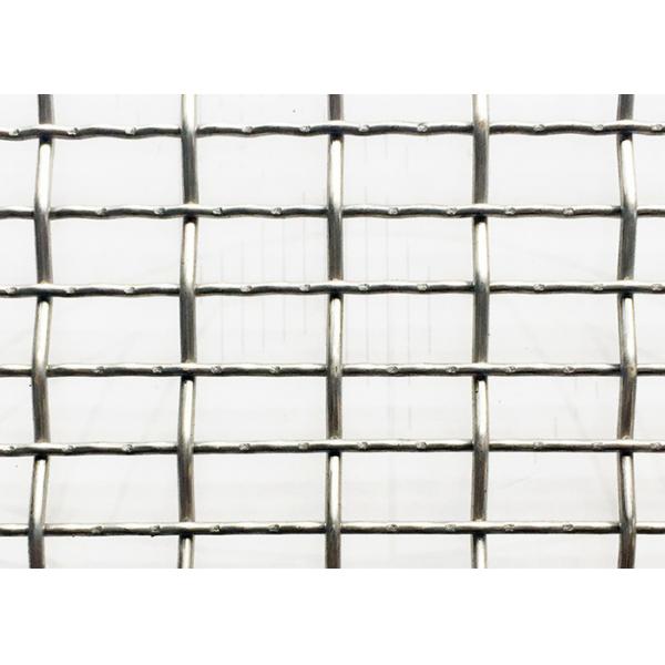 Quality Crimp Interior Woven Metal Mesh Building Facade Stainless Steel for sale
