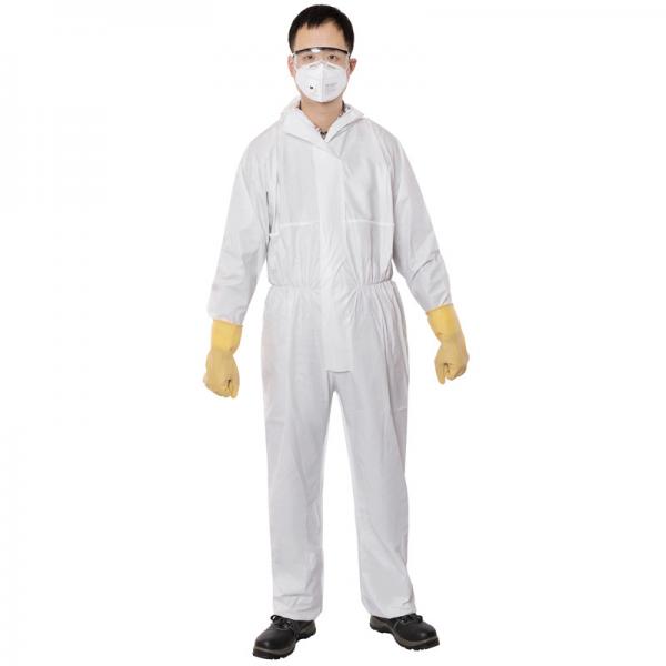 Quality Personal Safety Prevent Virus SF Disposable Medical Coverall Dust Proof for sale