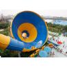 China Best Quality New Design Industrial Water Slide Huge Tornado Water Park Slide factory