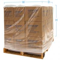 Quality Custom LDPE Durable Heavy Duty Poly Plastic Cover Liners Plastic Pallet Cover for sale