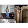 China Classic Black Nordic Industrial Lampshade Cover Guard Birdcage Vintage Pendant Lights factory