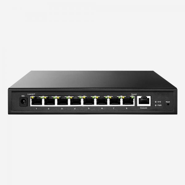 Quality 8 10 /100/1000/2500M PoE Ports 2.5 Gigabit Switch With 1 Console Support Port for sale