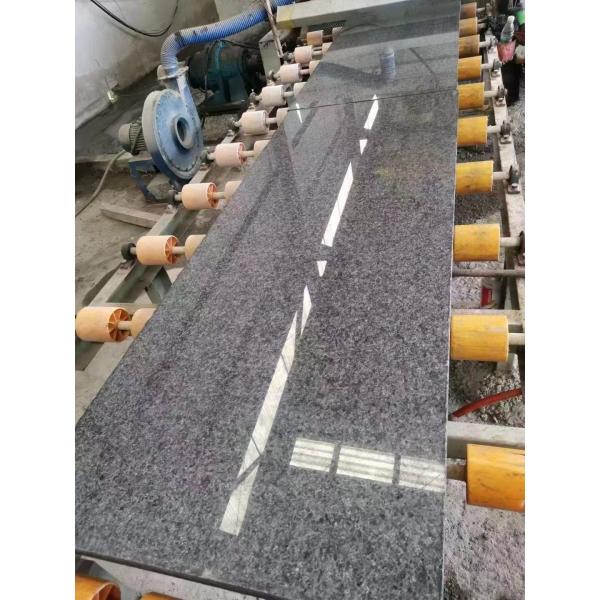 Quality 30mm Ice Flower Blue Granite Stone Tiles For Building Exterior Decoration for sale