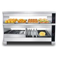 China Restaurant Design Multi-functional Food Warmer Display Counter with 30-85C Temperature factory