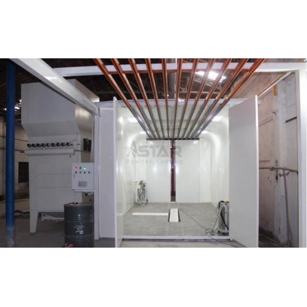 Quality Galvanized Sheet Manual Powder Coating Spray Booth for sale