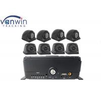 China 8CH HDD SSD SD Card Mobile DVR Camera System With GPS 4G WIFI Alarm factory