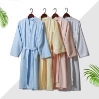 China Comfortable and Absorbent Coral Fleece Bath Towel Robe for Women Adult Size factory
