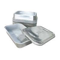 China Customized Airline Aluminium Foil Trays for Eco-Friendly Packaging Solutions factory