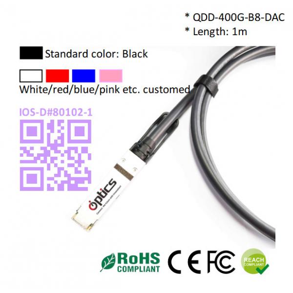 Quality 400G QSFPDD to 8x56G SFP56 Breakout (Direct Attach Cable) Cables (Passive) 1M for sale